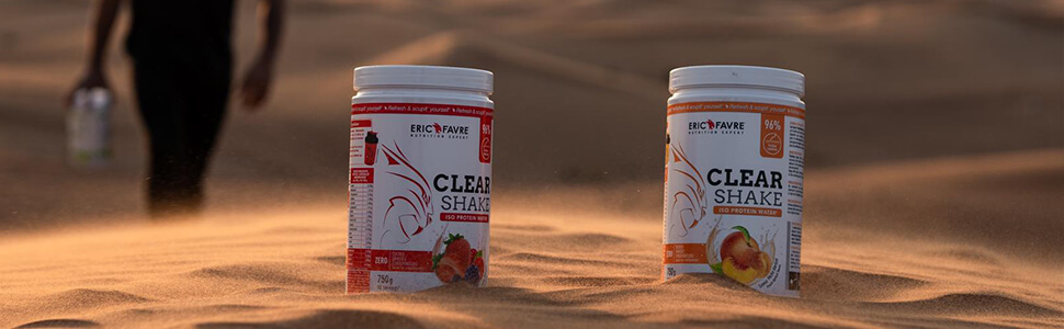 Clear Shake - Iso Protein Water saveur Pêche - Abricot 750g