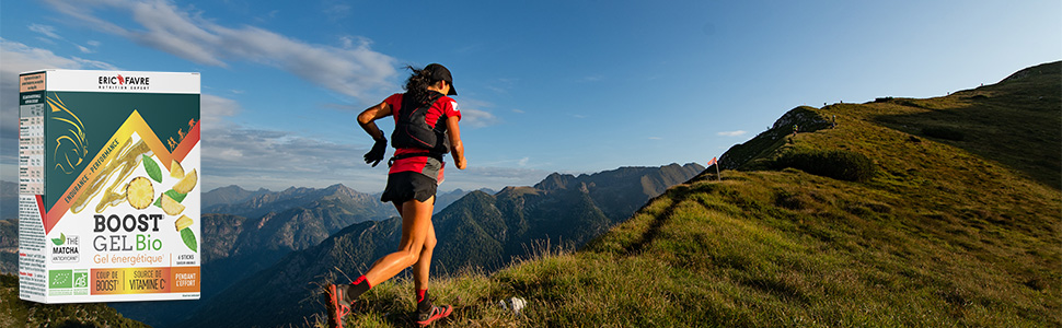 Boost Gel Bio - Gel énergétique 100% naturel saveur Miel etui-de-6-unites