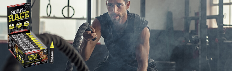 Born of rage shot - Complexe PreWorkout saveur Cherry Cola 15ml