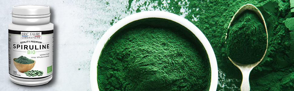 Spiruline Vegan Bio contenance 500 comprimés 