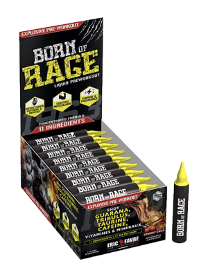 Born of rage shot - Complexe PreWorkout saveur Cherry Cola 15ml