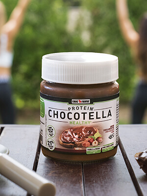 Chocotella Healthy - Pâte à tartiner protéinée chocolat noisettes saveur Chocolat - Noisette 250g