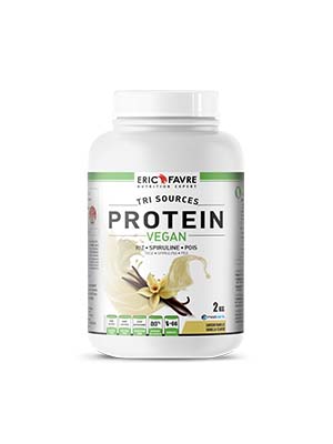 Protéines végétales tri-source, Protein Vegan, Chocolat/Noisette saveur Chocolat - Noisette 2kg