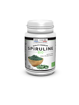 Spiruline Vegan Bio contenance 500 comprimés 