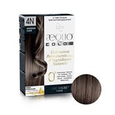 Aequo color - Coloration capilaire permanente d'origine naturelle (Marron café 4N) nuance Marron café 4N