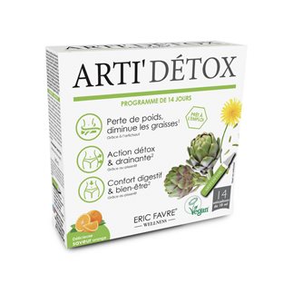 Programme Detoxifiant Artichaut Arti Detox (Orange) saveur Orange
