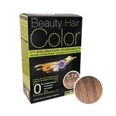 Beauty Hair Color Coloration (Blond marron chaud 7.74) nuance Blond marron chaud 7.74