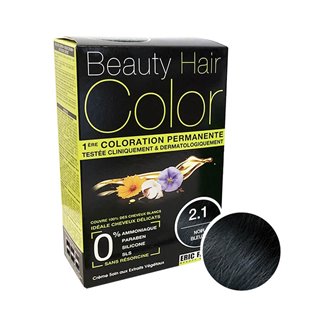 Beauty Hair Color Coloration nuance Noir bleuté 2.1