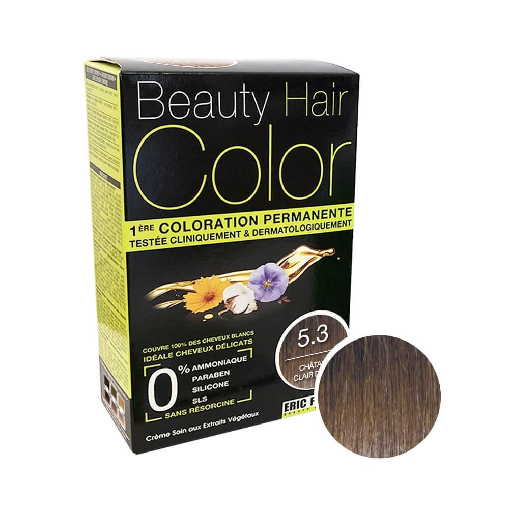 Beauty Hair Color Coloration (Châtain clair doré 5.3) nuance Châtain clair doré 5.3