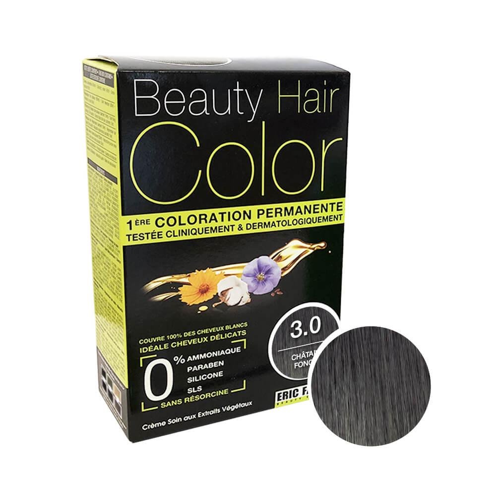 Beauty Hair Color Coloration (Châtain foncé 3.0) nuance Châtain foncé 3.0