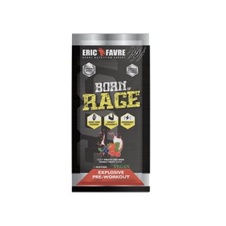 Born of rage - Explosive Vegan Préworkout - Sachet Unidose saveur Fruits des bois