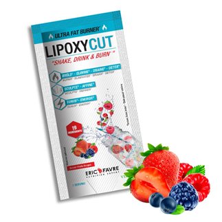 Brûleur De Graisse Lipoxycut Vegan - Sachet Unidose saveur Fruits rouges