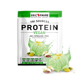 Protein Vegan, Proteine végétale tri-source - Sachet Unidose (Pistache) saveur Pistache