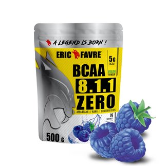BCAA 8.1.1 Zero Vegan 500gr Blue raspberry  Blue raspberry