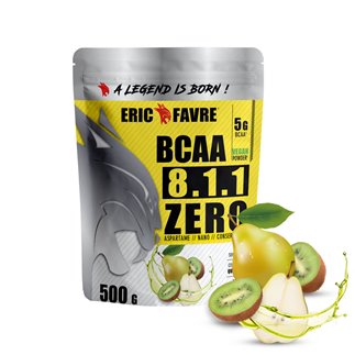 BCAA 8.1.1 ZERO Vegan 500gr saveur Kiwi - Poire