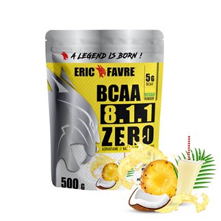 BCAA 8.1.1 ZERO Vegan 500gr saveur Piña colada