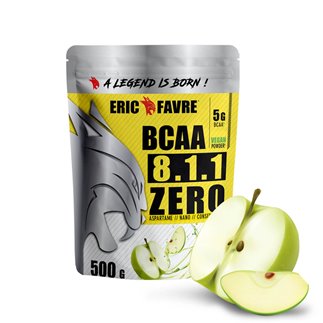 BCAA 8.1.1 ZERO Vegan 500gr saveur Pomme verte