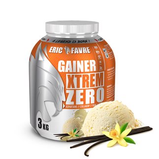 Gainer Xtrem Zero - Protéines prise de masse saveur Vanille