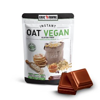 Farine d'avoine, Instant Oat vegan 1KG saveur Chocolat