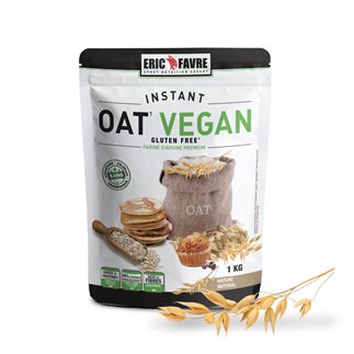 Farine d'avoine, Instant Oat vegan 1KG saveur Neutre