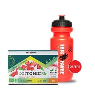 Boisson Energétique Isotonic Vegan sabor Frambuesa  Estuche de 16 unidades