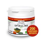 Spiruline Vegan Bio contenance 500 comprimés
