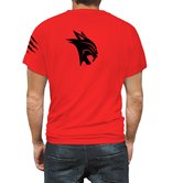 T-Shirt Col Rond couleur Rouge