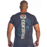 T-Shirt Rose Dagger color Negro