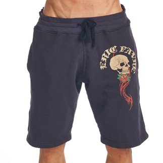 Short Skull & Rose couleur Noir taille M