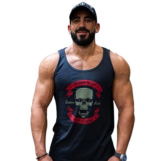 Tank T-Shirt Wild Banner couleur Noir taille L