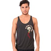 Tank T-Shirt Pinstripe color Negro