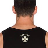 Tank T-Shirt Pinstripe color Negro