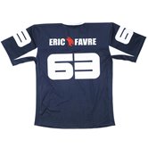 T-shirt Eric Favre 63 US PRO couleur Bleu marine