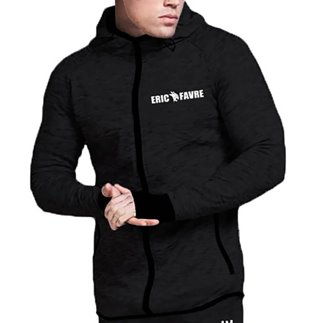 Veste à capuche Mens Jacket couleur Noir taille L