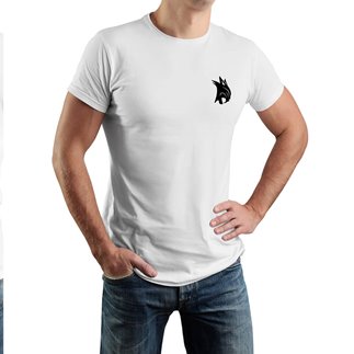 Mens T-Shirt (Blanc / L)  White  L