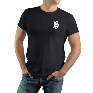 Mens T-Shirt (Noir / L)  Black  L