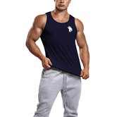 T-shirt Mens Tank (Bleu marine / L) couleur Bleu marine
