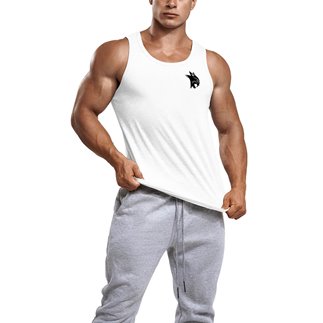 T-shirt Mens Tank (Blanc / L) couleur Blanc taille L