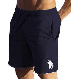 Mens Short (Bleu marine / L)  Navy Blue  L