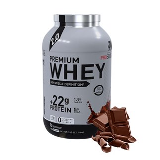 Premium Whey saveur Chocolat contenance 2,27kg