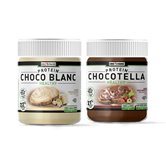 Chocotella Healthy - Pâte à tartiner protéinée chocolat noisettes saveur Chocolat - Noisette