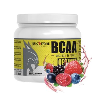 BCAA Optimiz - BCAA 2:1:1 - Acides aminés essentiels saveur Fruits des bois