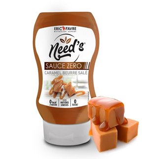 Need's Sauces Zero  Caramel Beurre Salé contenance 350ml