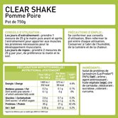Clear Shake - Protein Water Apple Pear