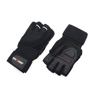 Mitaines de musculation - Poignet renforcé couleur Noir taille L/XL