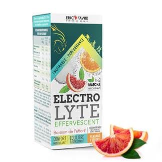 Electrolytes effervescents - Boisson de l'effort courte durée  Naranja - Naranja Sanguina  10 tabletas