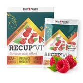 Recup'Vit - Boisson post effort - 15 sachets unidoses sabor Frambuesa
