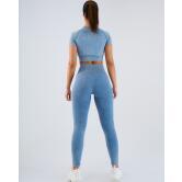 ENSEMBLE LEGGING CADENZE CONFIDENCE COMFY ICY BLUE 