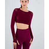 ENSEMBLE LEGGING NINA NERVE ELEVATE VINO VELVET 