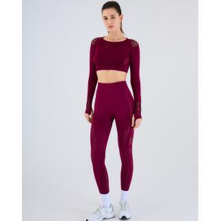 ENSEMBLE LEGGING NINA NERVE ELEVATE VINO VELVET